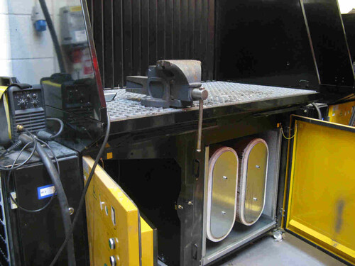 Downdraft Afzuigtafel met geïntegreerde afzuiging